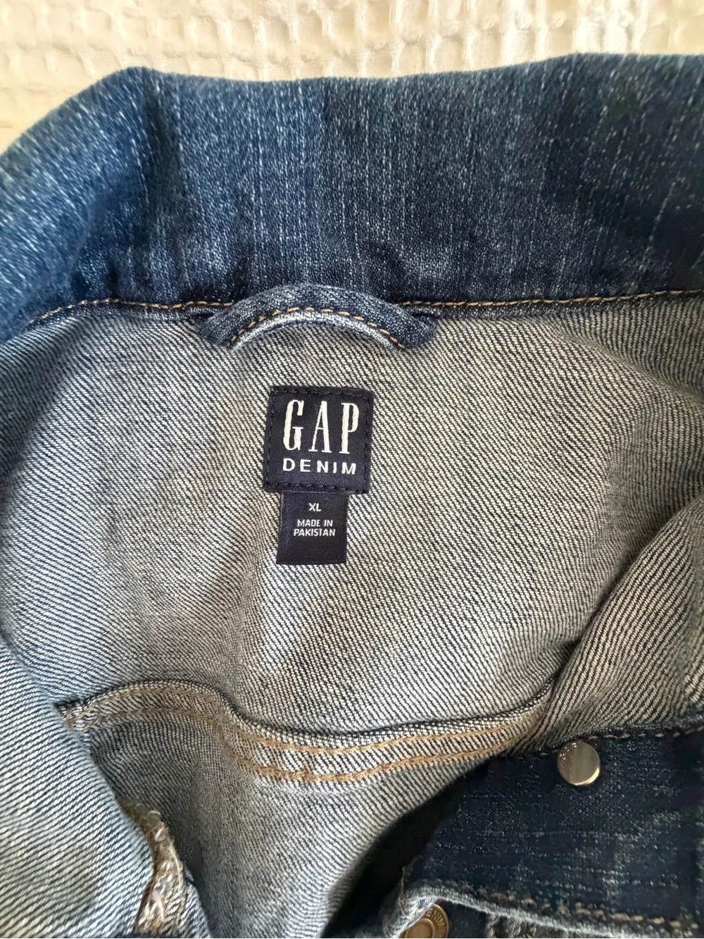 GAP Kids Classic Blue Denim Jacket XL